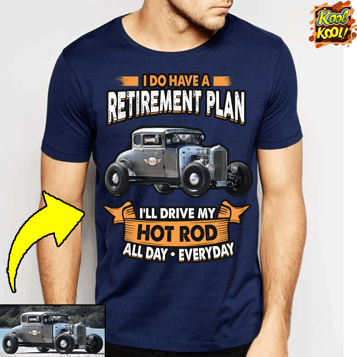 Hot Rod T Shirts >> Hot Rod Personalized Photo Tshirt Hot18 Kool Kool Hot Rod T Shirts >> Hot Rod Personalized Photo Tshirt Hot18 Kool Kool