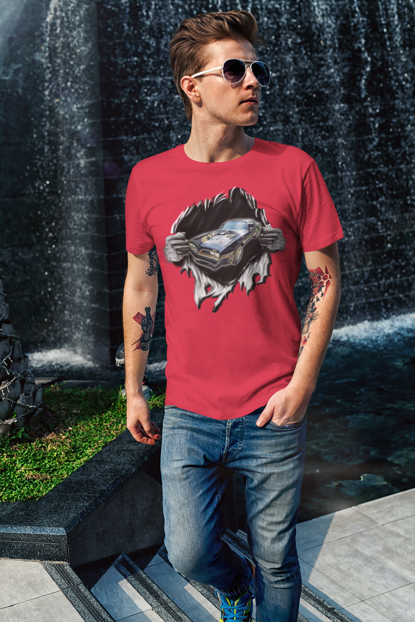 【KOOLOSET】Vintage Soul Graphic Tee 225134_C829?$OGPrdImg$