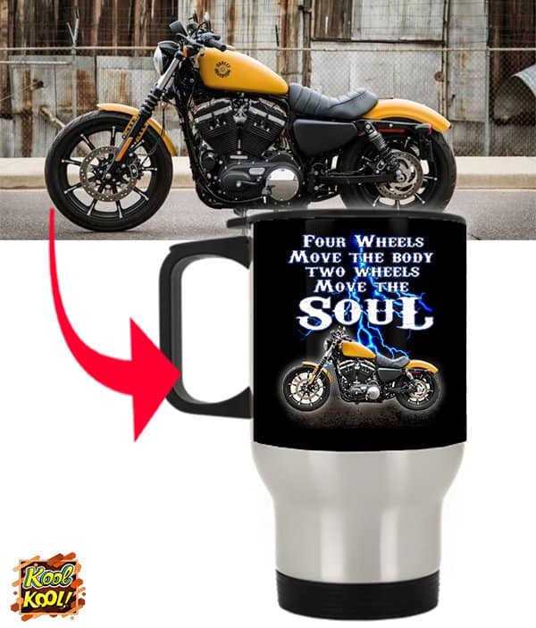 biker travel mug