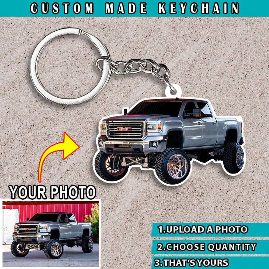 Tow truck Personalized Keychain KoolKool