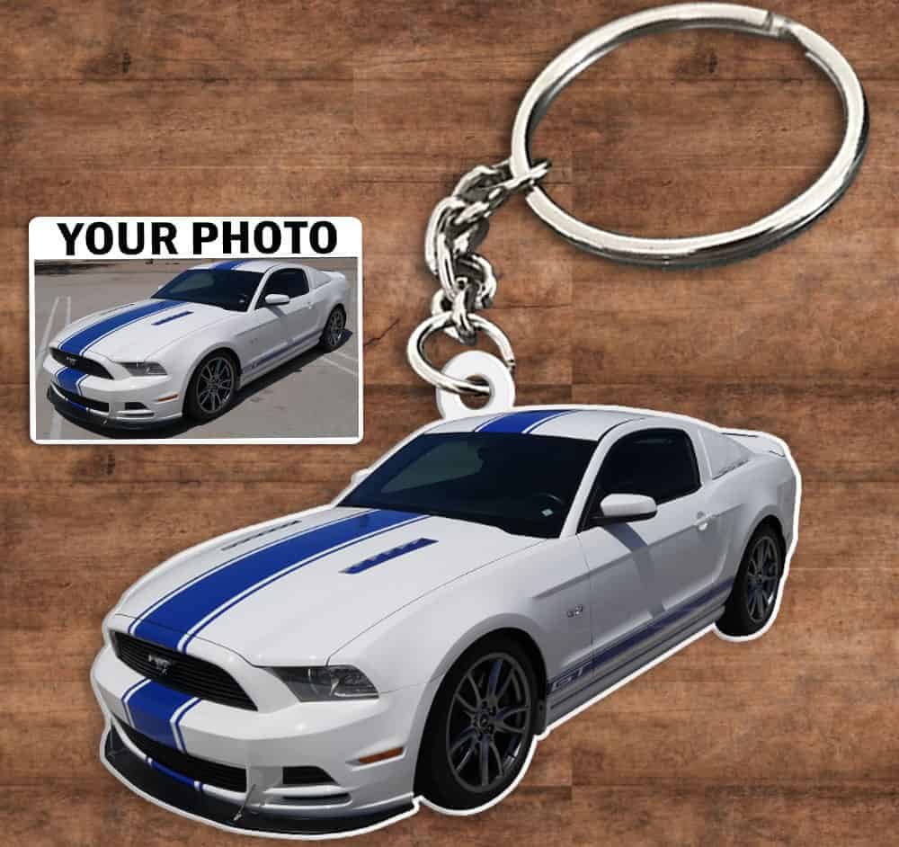 Big Rig Personalized Photo Keychain, Gifts for Semi-Trailer Truckers ...