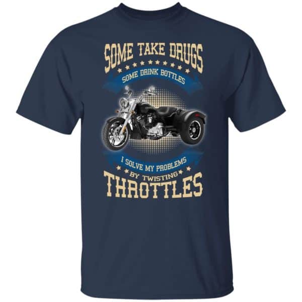 Freewheeler Riders T-shirt, I solve my problem by twistting throttles ...