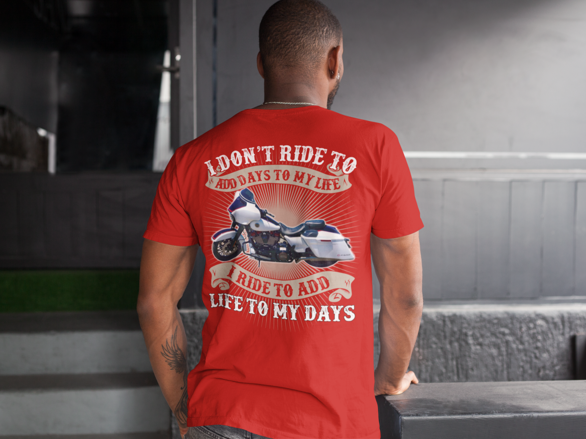 Triker Custom Photo T-shirt, Personalize Triglide Motorcycle t