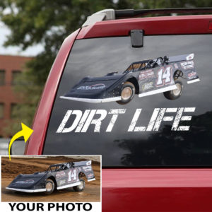 Personalized Photo Dirt Track Racing Car Hanging Ornament, Car Decor, Car  Accessories – Kool-Kool