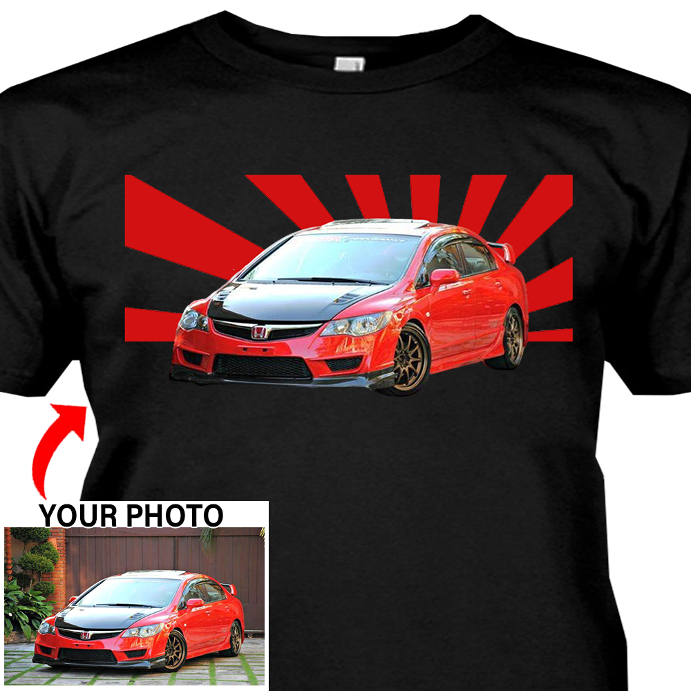 Japanese Car Custom Photo T-shirt (BK365) – Kool-Kool