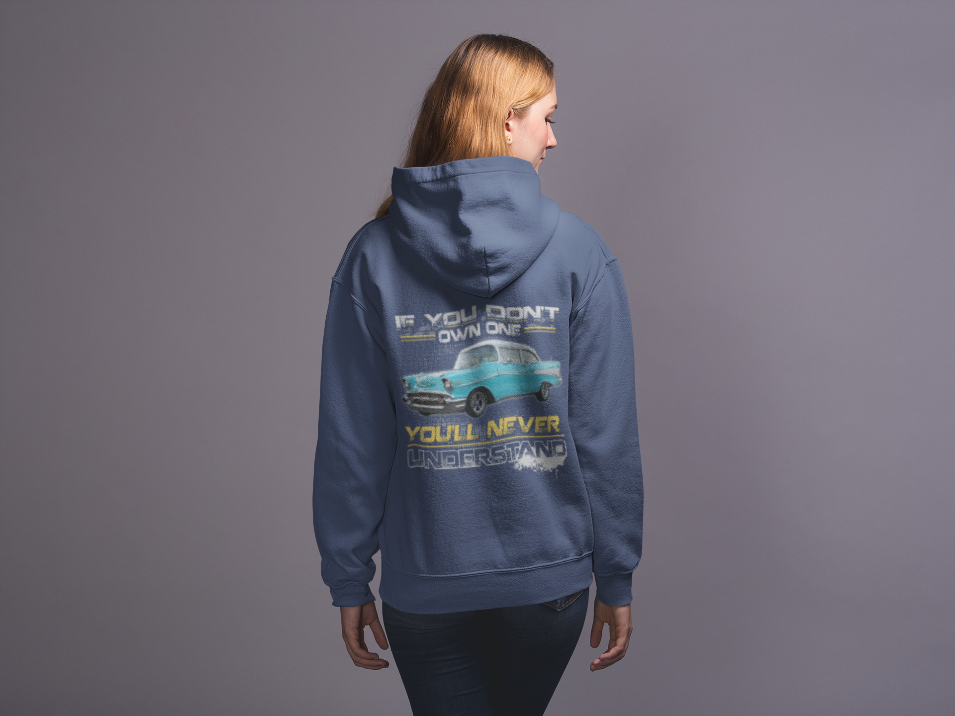 Classic Car Custom Photo Hooded Sweatshirt (BOA01) – Kool-Kool