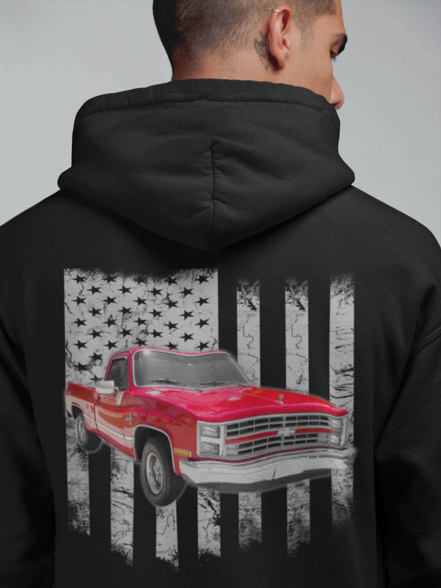Mens Hoodies Chevy Silverado Hoodie Mens Hoodies Chevy Square Body