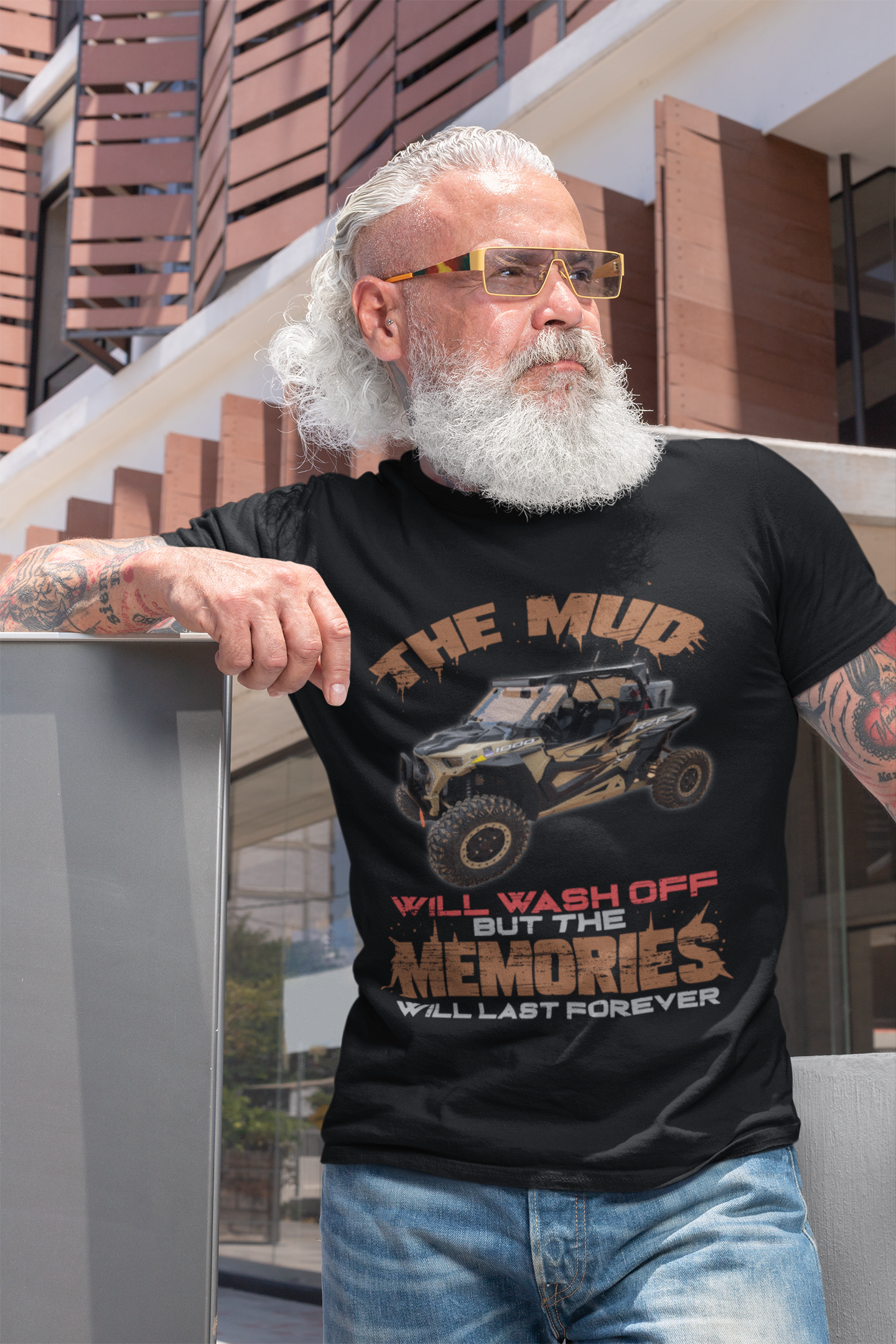 Side By Side Lover Custom Photo T-shirt (BK412) – Kool-Kool