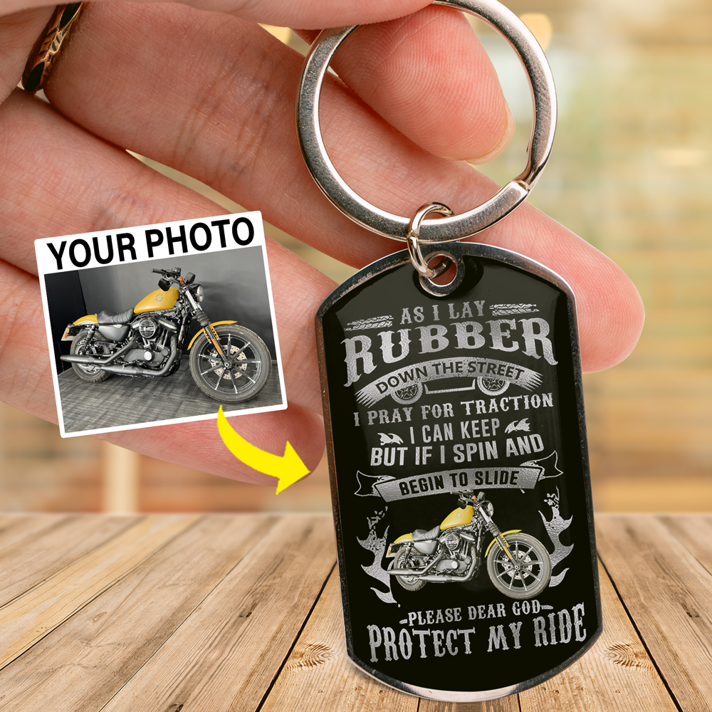 Motorcycle Usb Keychain Motorcycle Personalized Photo Stainless Steel Keychain, Motorcycle ...