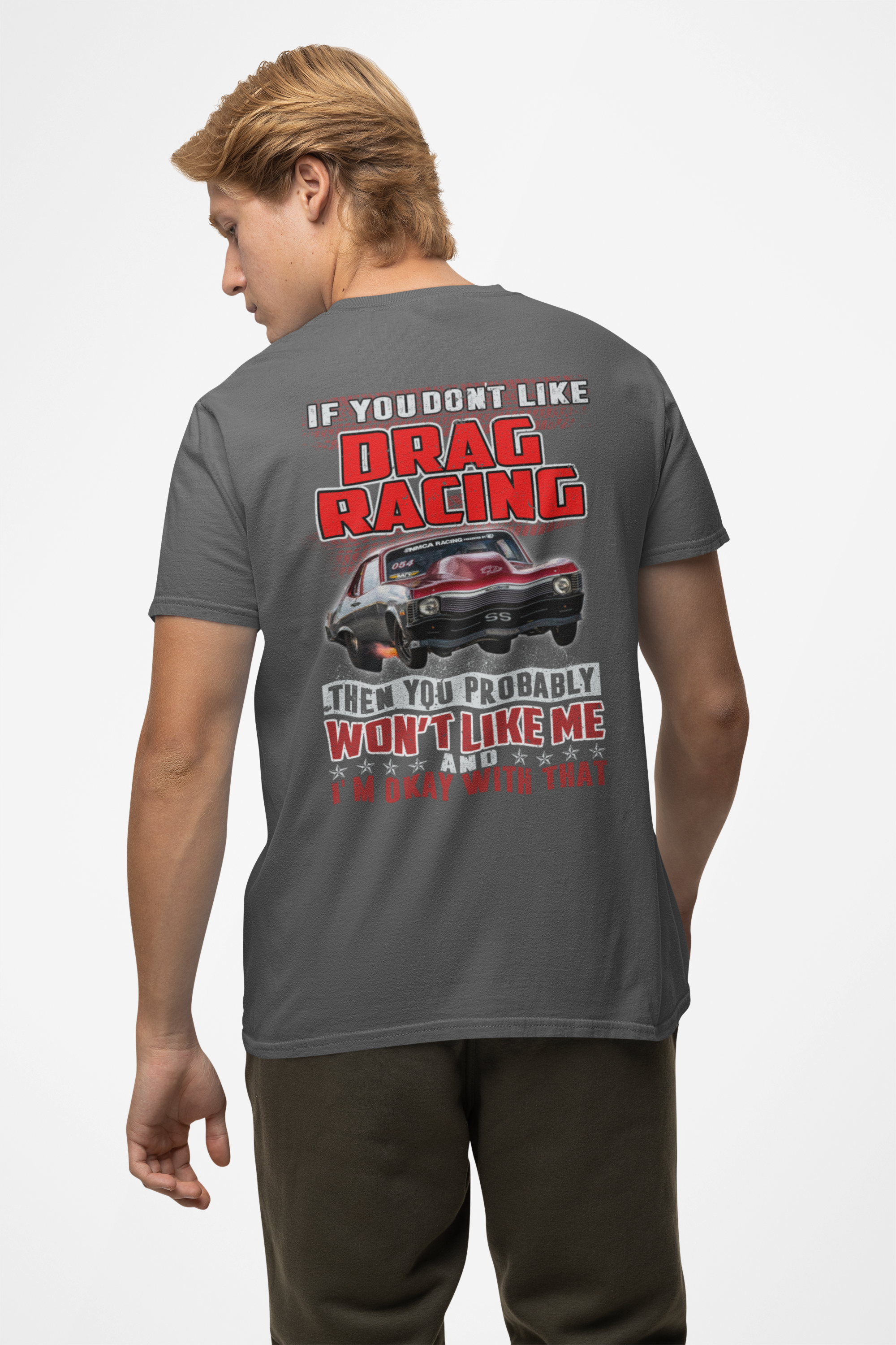 Drag Racing Custom Photo T-shirt, Drag Racing Personalized T-shirt