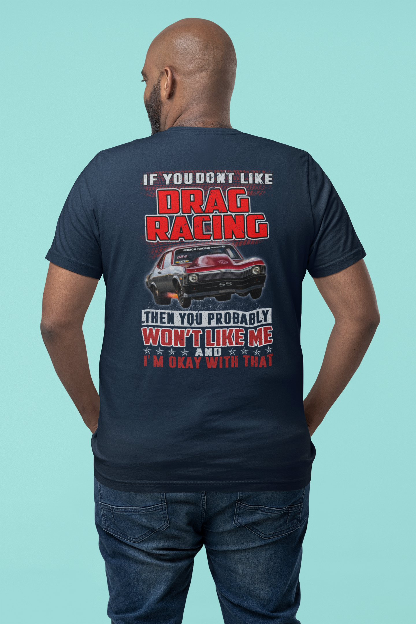 Funny No Prep Drag Racing T-Shirt - Men's & Women's Graphic Tee, 100% Cotton, Sizes S-5XL 11 thumbnail image