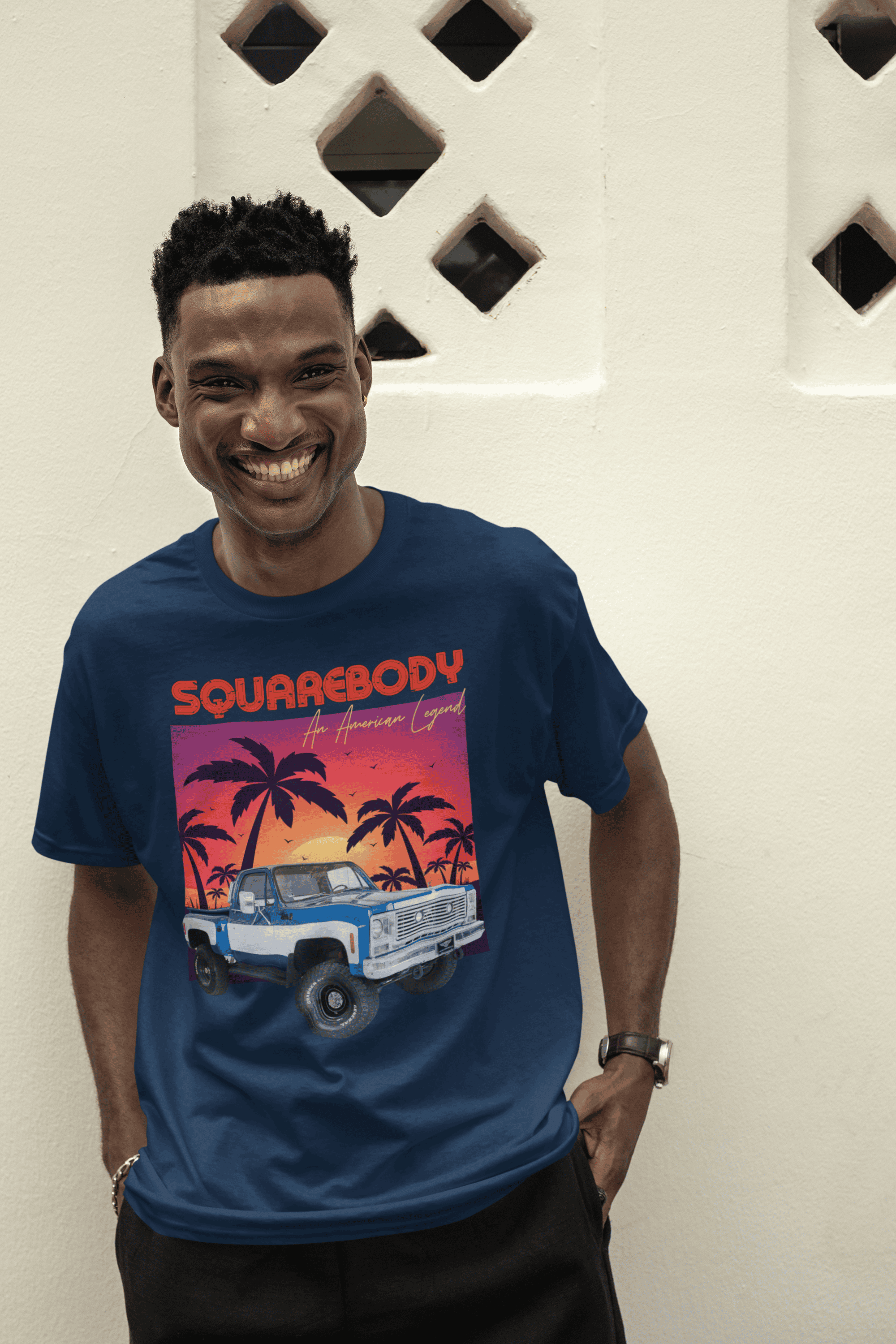 Sweat-shirt Col Rond Chevy Squarebody 3500 - Design Vintage Camion Classique, Neuf Avec étiquettes