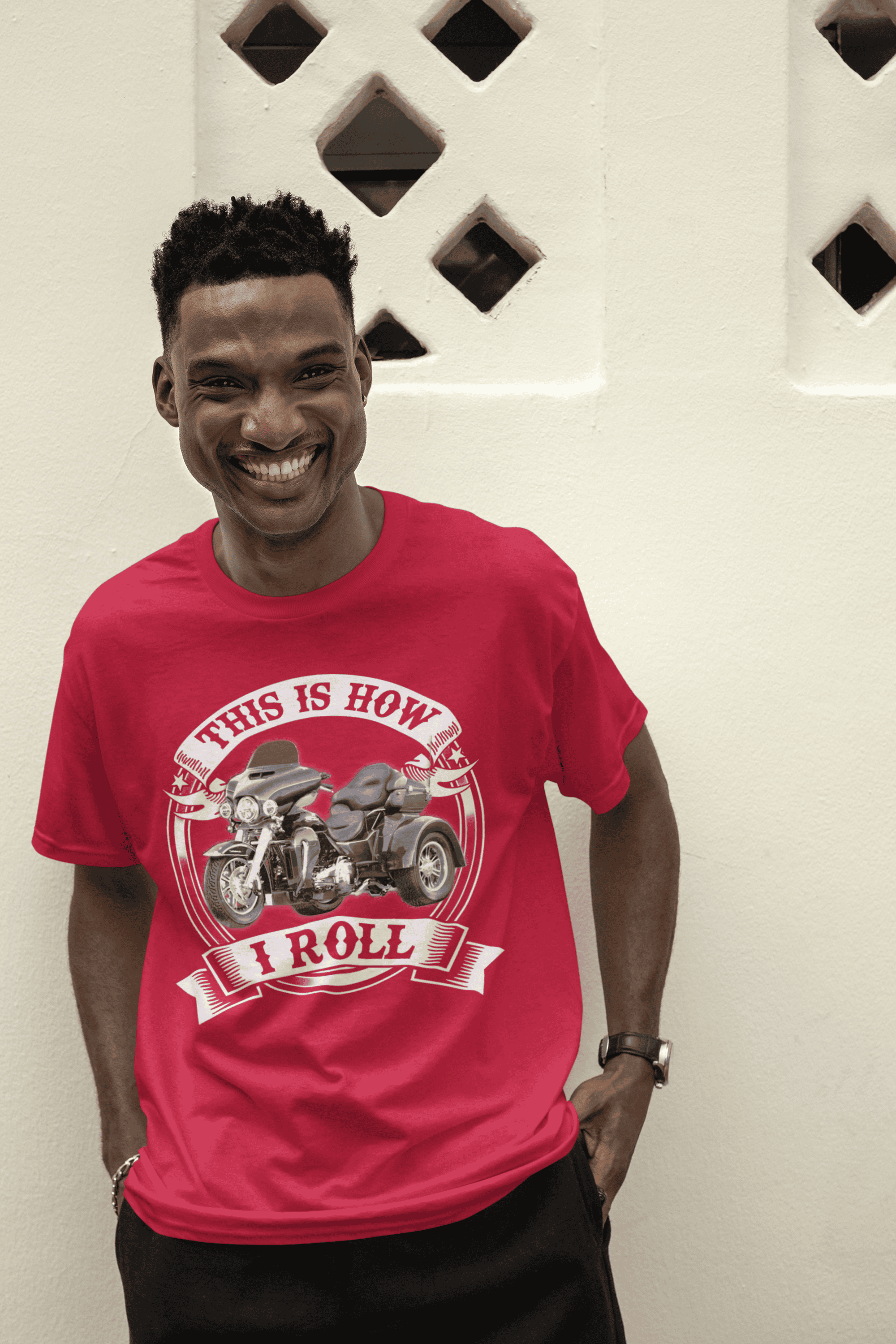 HD Triglide Trike T-shirt, funny t-shirt for Triker this is how I