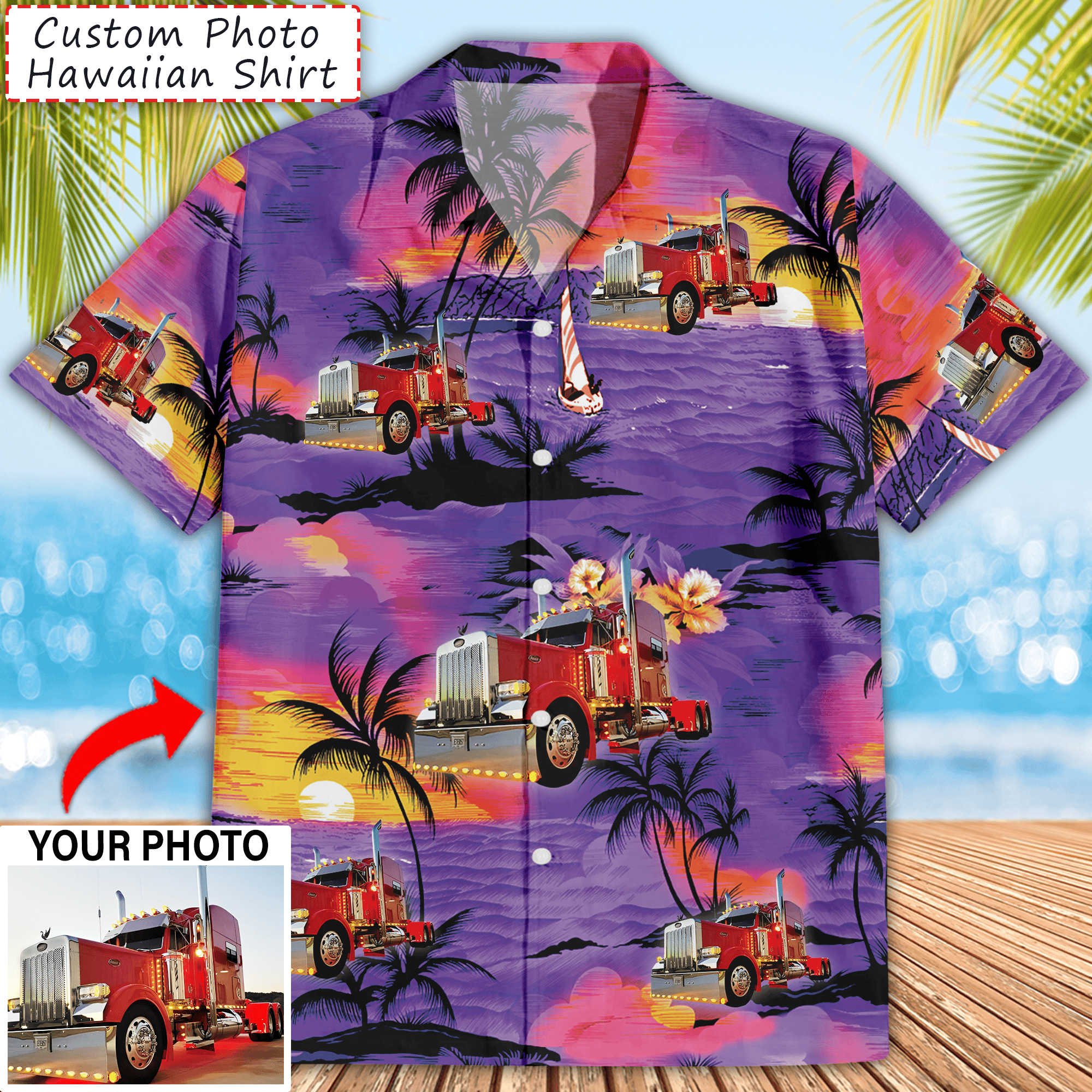 梵殷 リバーシブルスカジャン 小 Hawaii Honolulu 梵殷