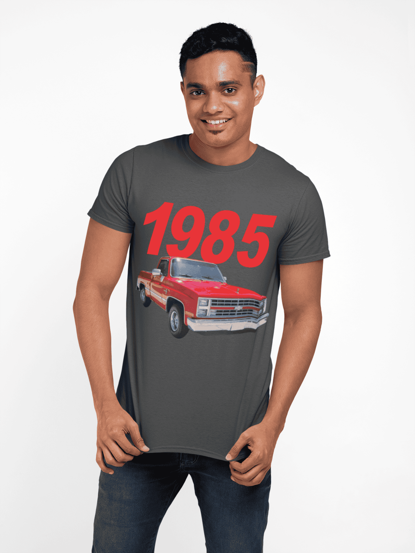Personalized Chevy Truck T-shirt, Classic Truck Custom Photo T